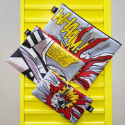 Roy Lichtenstein Whaam! set of 3 zip pockets